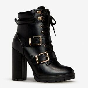 Analisa Block Heel Booties